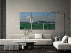  Festés számok szerint - Világítótorony (3 db-os készlet) Méret: 40x60cm (3db), Keretezés: Keret nélkül (csak a vászon)