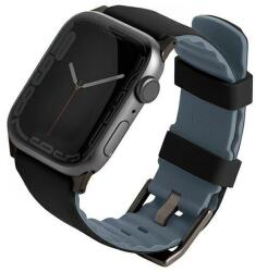 UNIQ pasek Linus Apple Watch Series 4/5/6/7/8/SE/SE2 38/40/41mm. Airosoft szilikon fekete