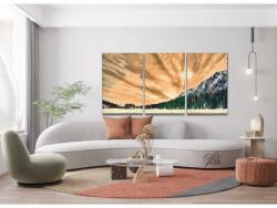 Festés számok szerint - Magas-Tátra (3 db-os készlet) Méret: 40x60cm (3db), Keretezés: Keret nélkül (csak a vászon)