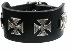 Leather & Steel Fashion Brăţară Cruce - LSF1 07