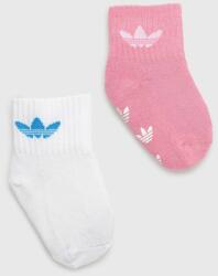 adidas Originals gyerek zokni 2 pár rózsaszín - rózsaszín 34/36