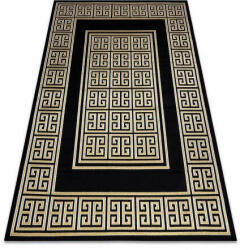 Gloss Elegáns Görög Szőnyeg - Fekete/Arany - 120x170 cm (AT3475)