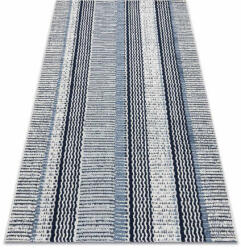 My carpet company kft Fonott sizal color szőnyeg 47276/396 Csíkok Fehér 120x170 cm (B619)