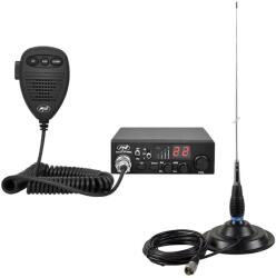 PNI Kit statie radio CB PNI Escort HP 8000L ASQ + antena CB PNI ML145 cu magnet 145/PL (PNI-PACK59) Statii radio