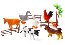 Set figurine animale domestice- Ferma, 6 piese, 9-16 cm (NBNGJ285)