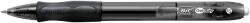 Roller cu gel BIC, Gelocity Clic, 0.7 mm, negru (CT8011)