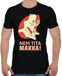 printfashion NEM TITA - Férfi póló - Fekete (10919721)