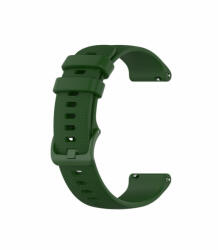  Curea silicon verde, telescop QR, 20mm -422720 - ceas-shop