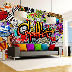 Artgeist Fotótapéta - Colorful Graffiti - terkep-center - 30 870 Ft