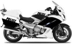 Maisto Machetă moto Maisto [1: 18] - Yamaha FJR 1300A Generic Police Authority - White/Black (DCC-MAI32306-03)