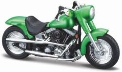 Maisto Machetă moto Maisto [1: 18] - Harley Davidson FLSTF Street Stalker - Green (DCC-MAI18857)