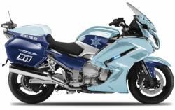 Maisto Machetă moto Maisto [1: 18] - Yamaha FJR 1300A State Police Authority - Light Blue (DCC-MAI32306-04)
