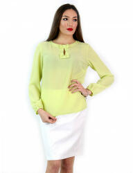 mar. fashion Дамска блуза с дълъг ръкав и папионки (02229-53a-02)