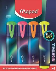 Maped Nightfall szövegkiemelő készlet 1-5 mm 4db (IMA740700)