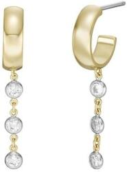 Fossil Cercei Fossil Sadie Shine Bright Gold Plated Hoops JA7134998
