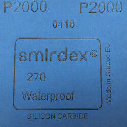Smirdex 270 vízálló csiszolópapír - 230x280mm - P2000