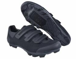 FLR F-55 Knit MTB kerékpáros cipő, SPD, fekete, 48-as