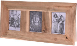 Home Styling Collection Rama din tec pentru 3 fotografii, 55 x 28 cm (J11800030)