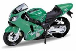 Welly Machetă moto Welly [1: 18] - Kawasaki 2001 Ninja ZX-12R - Green (DCC-WELLY12167)