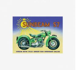 Tac Signs - Plăcuță metalică decorativă [31x42cm] - Sunbeam S7 (DCC-TACT70)