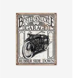 Tac Signs - Plăcuță metalică decorativă [32x41cm] - Busted Knuckle Vintage Garage (DCC-TACD1923)
