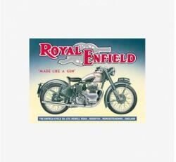 Tac Signs - Plăcuță metalică decorativă [31x42cm] - Royal Enfield 500 Twin