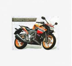 Tac Signs - Plăcuță metalică decorativă [30x41cm] - Repsol HRC (DCC-TACJO50932)