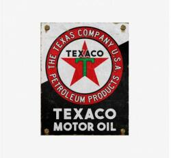 Tac Signs - Plăcuță metalică decorativă [32x41cm] - Texaco Motor Oil (DCC-TACD2564)