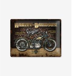 Tac Signs - Plăcuță metalică decorativă 3D [30x40cm] - Harley 1933 V-Twins