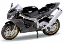 Welly Machetă moto Welly [1: 18] - Aprilia RSV 1000R Factory - Black (DCC-WELLY12807)