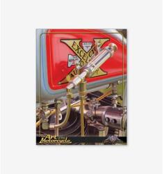 Tac Signs - Plăcuță metalică decorativă [32x41cm] - EXCelsior Motorcycles (DCC-TACD2005)