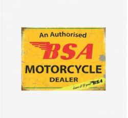 Tac Signs - Plăcuță metalică decorativă [30x40cm] - Bsa Dealer (DCC-TACBK20067)