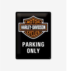 Tac Signs - Plăcuță metalică decorativă 3D [30x40cm] - Parking (DCC-TAC3D23130)