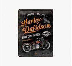 Tac Signs - Plăcuță metalică decorativă 3D [30x40cm] - Harley Timeless Tradition (DCC-TAC3D23279)