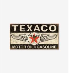 Tac Signs - Plăcuță metalică decorativă [32x41cm] - Texaco Winged Logo (DCC-TACD1896)