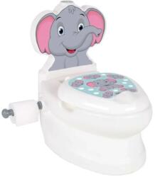 Pilsan Olita educativa Pilsan Elefant pentru copii, tip wc, sunet sifon, suport hartie (PL-07-566) Olita