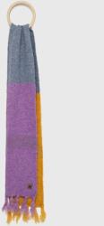 Jail Jam sál gyapjú keverékből lila, mintás - lila Univerzális méret - answear - 17 990 Ft