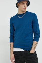 Superdry pulóver kasmír keverékből könnyű, férfi, - kék XXL