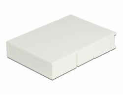 Delock 3.5 HDD fehér védő doboz (18371)
