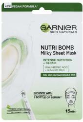 Garnier Skin Naturals Nutri Bomb Almond Milk + Hyaluronic Acid mască de față 1 buc pentru femei
