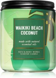 Bath & Body Works Waikiki Beach Coconut lumânare parfumată 198 g