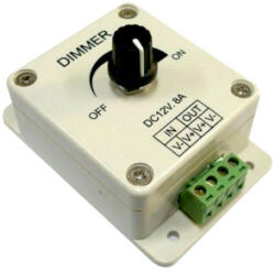 Conlight Fokozatmentes dimmer tekerővel fehér LED szalaghoz Conlight (CON 782 3090)
