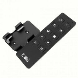 S-lightled 1 zónás LED dimmer távirányító fali tartóval SlightLED (SL LEDVSK005)