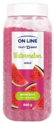 On Line Sare pentru baie Pepene roșu - On Line Watermelon Bath Sea Salt 800 g