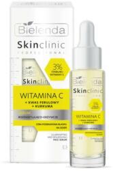 Bielenda Ser regenerant pentru față, cu efect de înalbire, cu vitamina C - Bielenda Skin Clinic Professional 30 ml