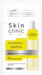 Bielenda Mască hidratantă pentru față, cu efect de înalbire - Bielenda Skin Clinic Professional Vitamin C Mask 8 g