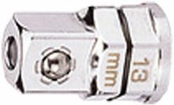 KING TONY dugófej adapter racsnis villáskulcshoz 3/8"-13mm (373203R)