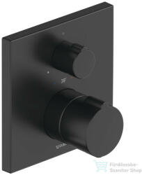 Duravit C. 1 falsík alatti termosztátos kád/zuhanycsaptelep, matt fekete C14200015046 (C14200015046)