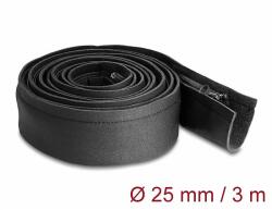 Delock Kábelbújtató neoprén hajlékony zipzárral 3 m x 100 mm fekete színű (20914)