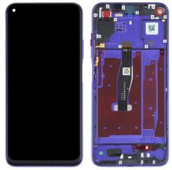  NBA001LCD10112003053 Honor 20 / Huawei Nova 5T lila OEM LCD kijelző érintővel kerettel előlap (NBA001LCD10112003053)